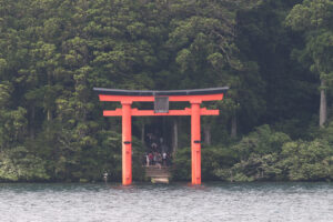 夏の箱根を1泊2日で自由に巡る！“あじさい電車”や海賊船が鳥居の中に！な光景も目撃40