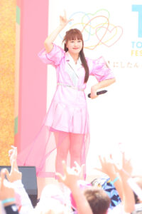 佐々木彩夏9年目TIF2024でトップバッター登場！4曲で観客から“あーりん”コール18