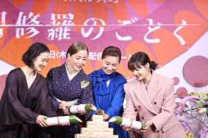 広瀬すず「すごい痩せた」！宮沢りえ、尾野真千子、蒼井優と『阿修羅のごとく』会見8