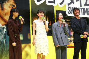 Perfume＆阿部寛4人で「Perfumeです！」の自己紹介！あ～ちゃんジェスチャーで表現23